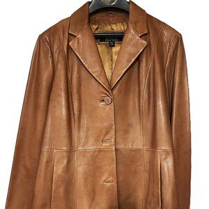 Wilson’s Leather brown leather jacket